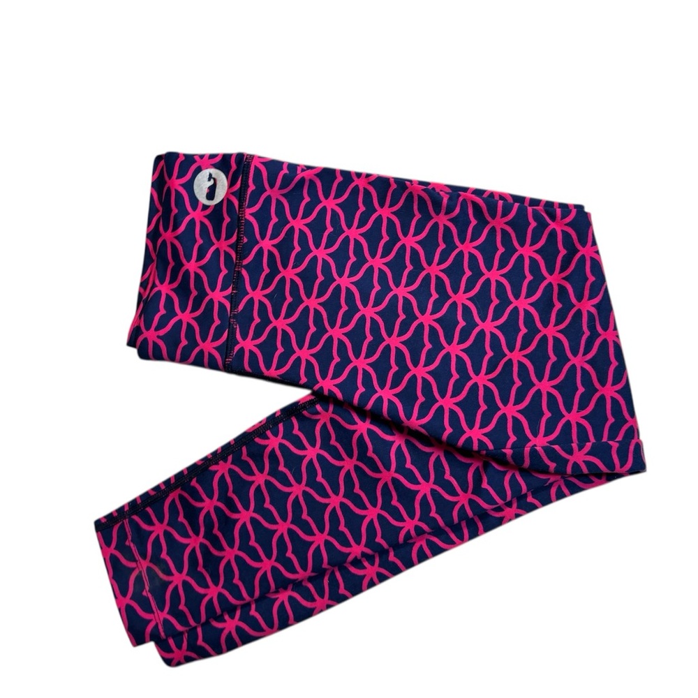 Vineyard Vines Whale Tail Performance Leggings
Pink and Blue Medium